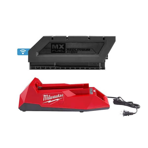 MX FUEL Lithium-Ion REDLITHIUM XC406 Battery Pack with MX FUEL Lithium-Ion Charger
