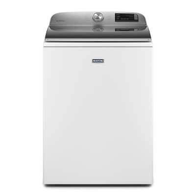 4.7 cu. ft. Smart Capable White Top Load Washing Machine with Extra Power and Deep Fill Option