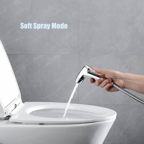 Handheld Bidet Shower Head Water Nozzle Spray Toilet Sprayer Attachments Kit 