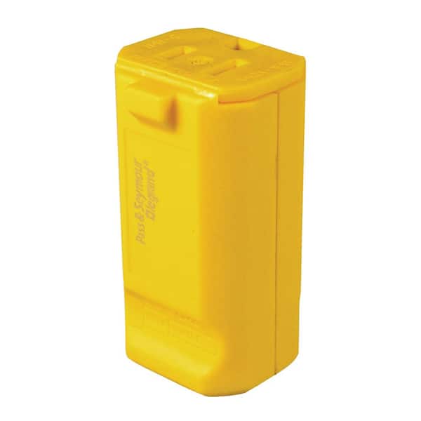 Legrand Pass & Seymour MaxGrip M3 15 Amp 125-Volt NEMA 5-15R Straight Blade Connector, Yellow