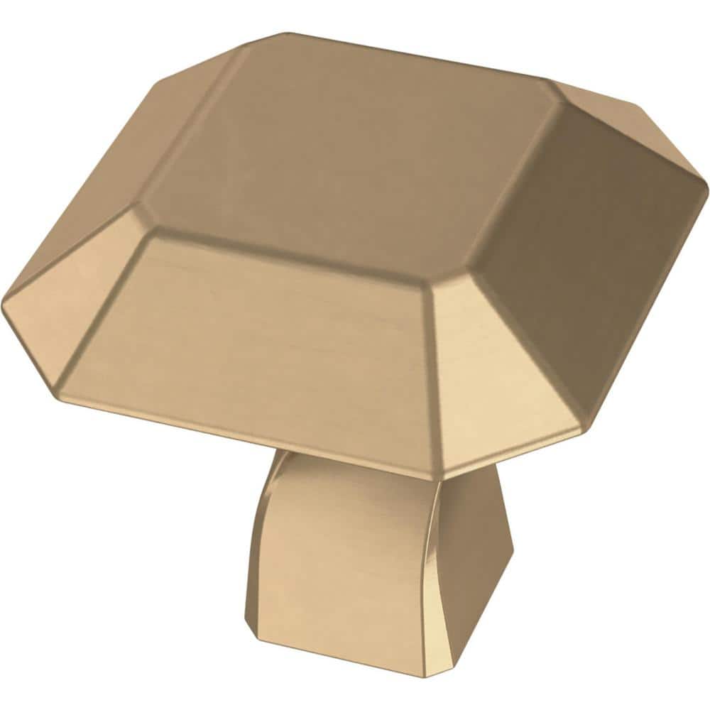 Napier 1-1/8 in. (29 mm) Classic Champagne Bronze Cabinet Knob