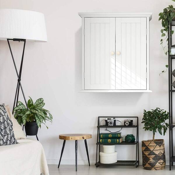 Dracelo 21.1 in. W x 8.8 in. D x 24 in. H Over the Toilet