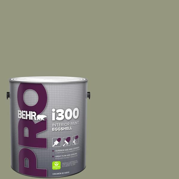 1 gal. #S380-5 Milkweed Pod Eggshell Interior Paint