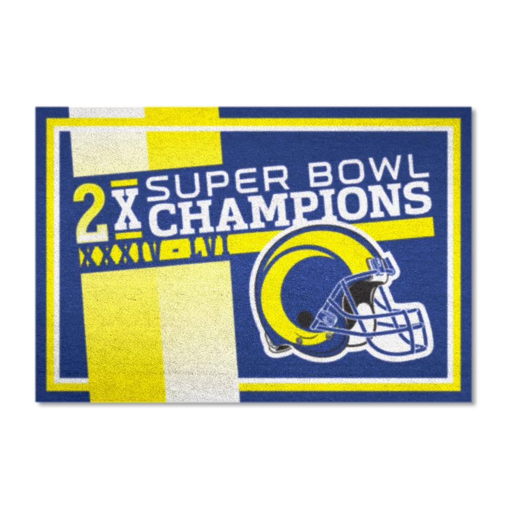 Los Angeles Rams Super Bowl LVI Champions Plastic Sign 11'' x 17'' – Sports  Fanz