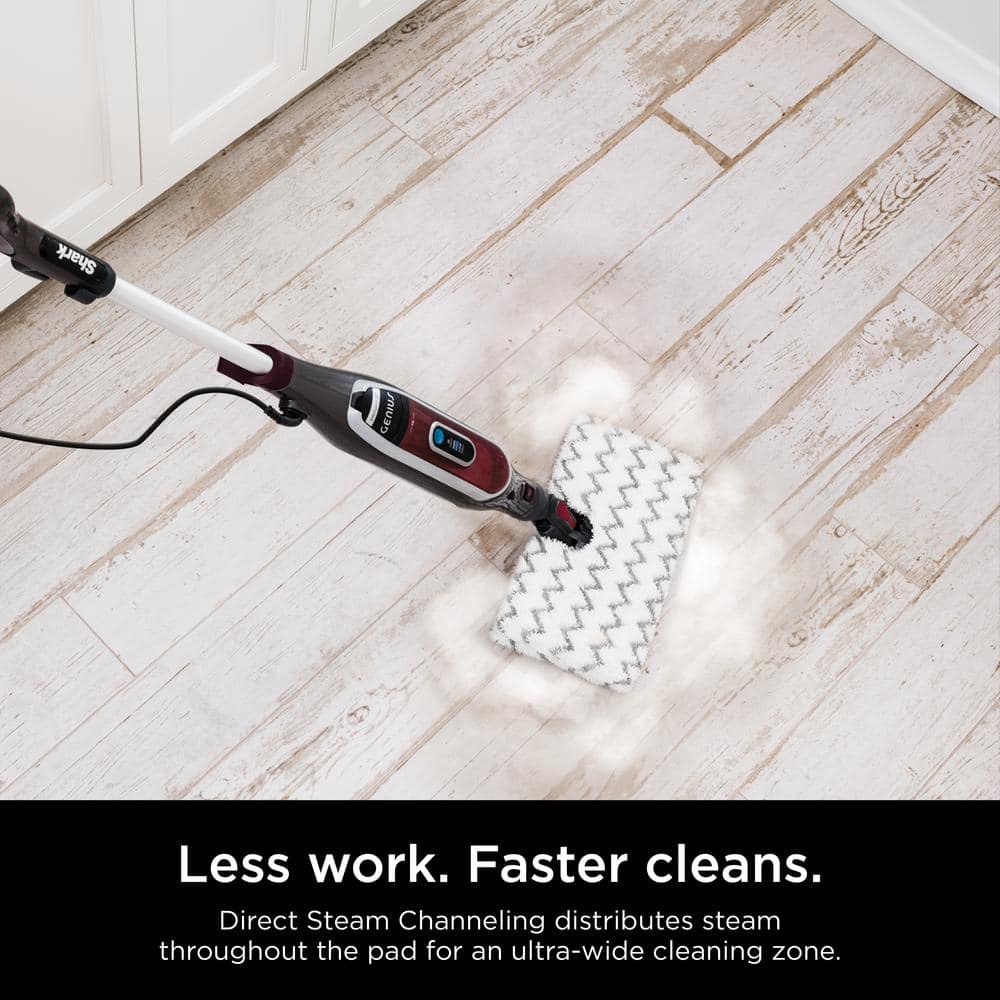 Shark Genius Gray Corded Electric Steam Pocket Mop