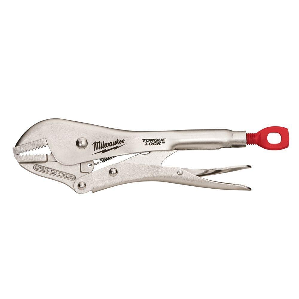 for sale online Milwaukee Torque Lock 10/" Curved Jaw Locking Pliers 48-22-3410