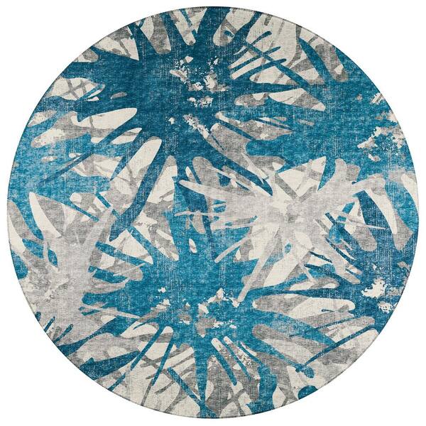 Addison Rugs Bravado Blue 8 Ft X 8 Ft Geometric Indoor Outdoor addison-rugs-bravado-blue-8-ft-x-8-ft-geometric-indoor-outdoor