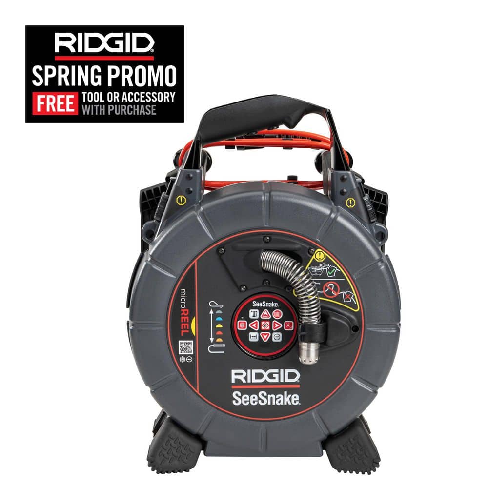 RIDGID SeeSnake CA-350 MicroReel Drain Snake Video/Sewer Camera
