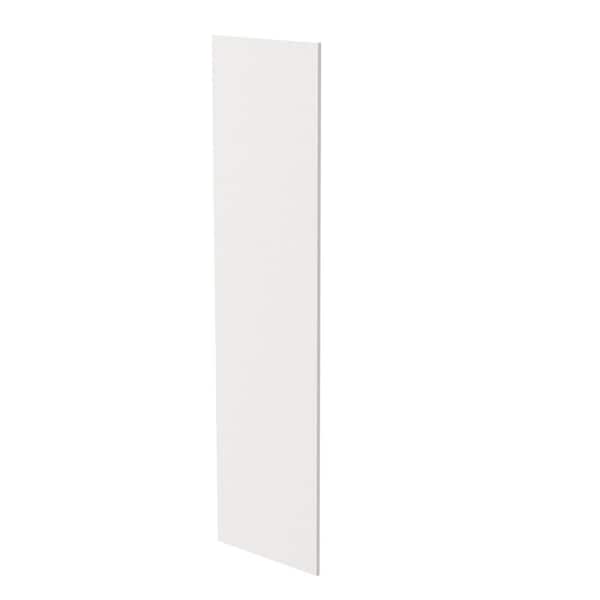 Washington Franklin Hargrove 0.75 in. W x 30 in. D x 96 in. H in in Vesper White Thermofoil Refrigerator End Panel