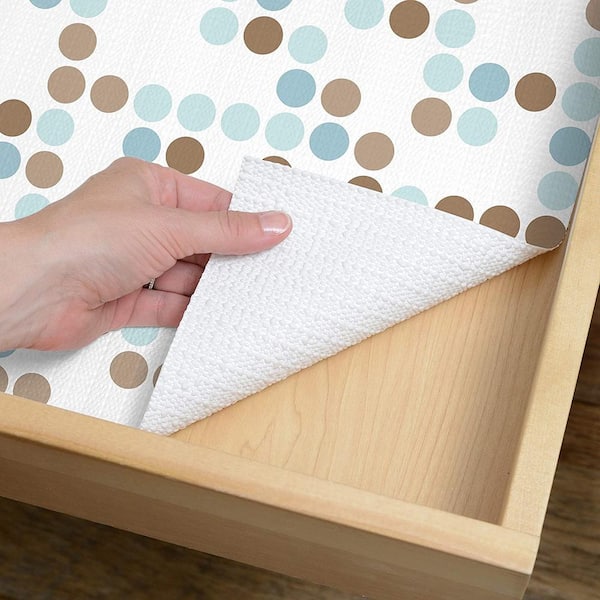 Con-Tact Grip Prints Dots Shelf/Drawer Liner 04F-C7HT4-06 - The Home Depot