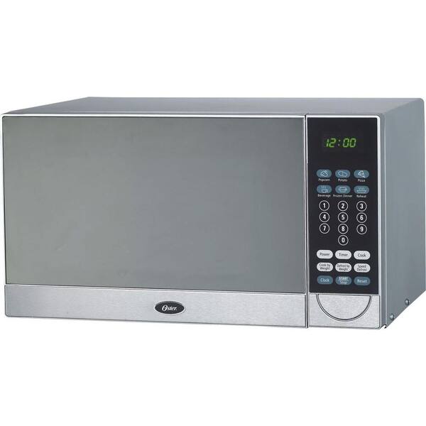 Oster 0.9 cu. ft. Countertop Microwave in Stainless Steel-DISCONTINUED