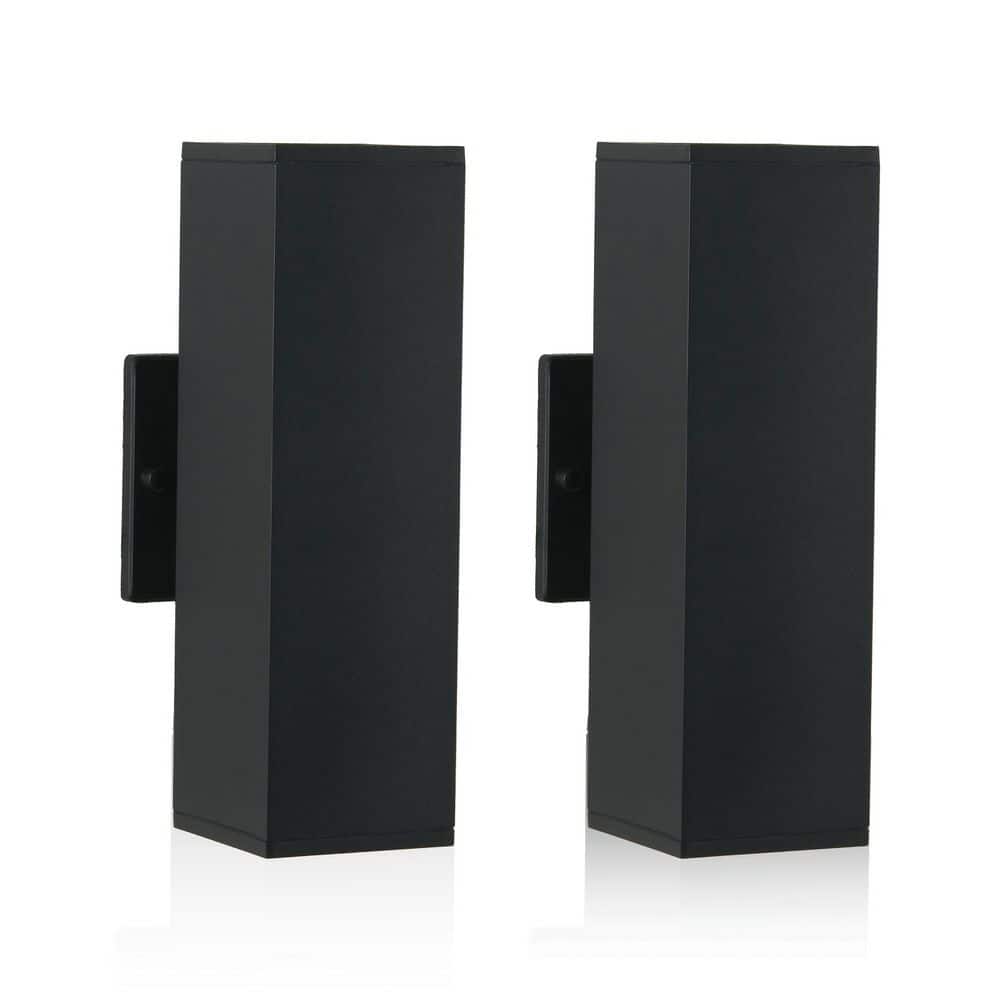 Modern Up and Down Weatherproof Black Aluminum Outdoor Coach Sconce for Porch, Patio, Garage price history on PriceWatchPro