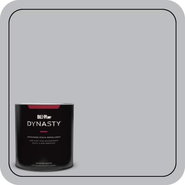 BEHR DYNASTY 1 Qt. #N530-3 High Speed Access One-Coat Hide Matte Interior Stain-Blocking Paint & Primer