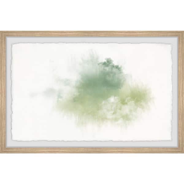 Unbranded "Green Woodlands" by Marmont Hill Framed Abstract Art Print 30 in. x 45 in.