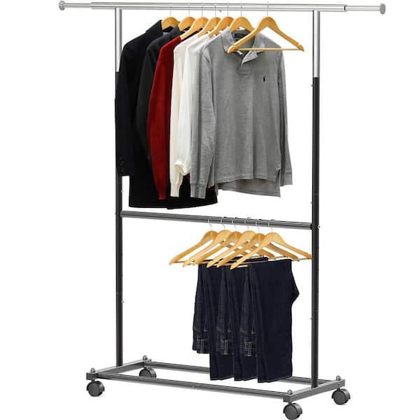 Mini clothes hanging discount rack