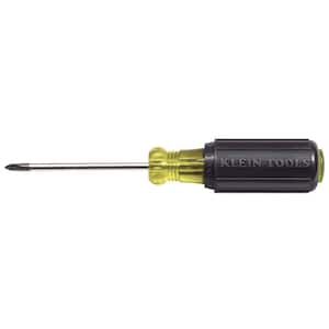 #1 Phillips Head Screwdriver with 3 in. Round Shank- Cushion Grip handle