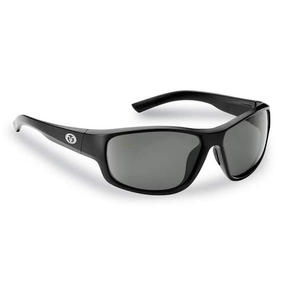 Flying Fisherman Teaser Polarized Sunglasses in Matte Black Frame