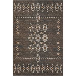 Modena Fudge 8 ft. x 10 ft. Southwest Area Rug
