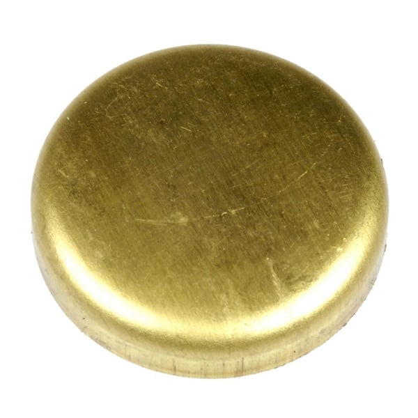 Autograde Brass Cup Expansion Plug 1-1/4 In., SC, Height 0.260 (10-pack)