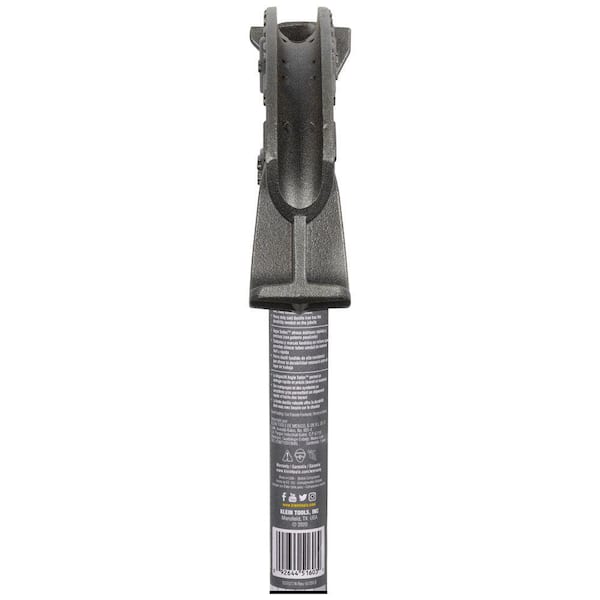 Klein Tools 3/4 in. Iron Conduit Bender EMT with Angle Setter 