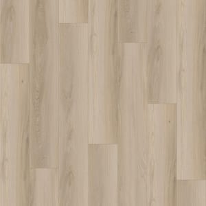 Take Home Sample-Sunny Coronado Medium Beige 9.37 in. W x 4 in. L Waterproof Laminate Wood Flooring