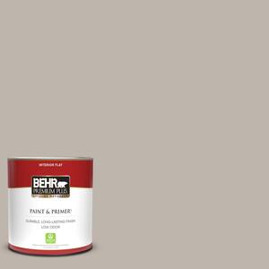 1 qt. #PPU18-12 Graceful Gray Flat Low Odor Interior Paint & Primer