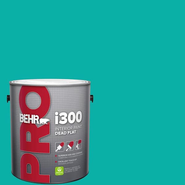 BEHR PRO 1 gal. #490B-5 Cozumel Dead Flat Interior Paint