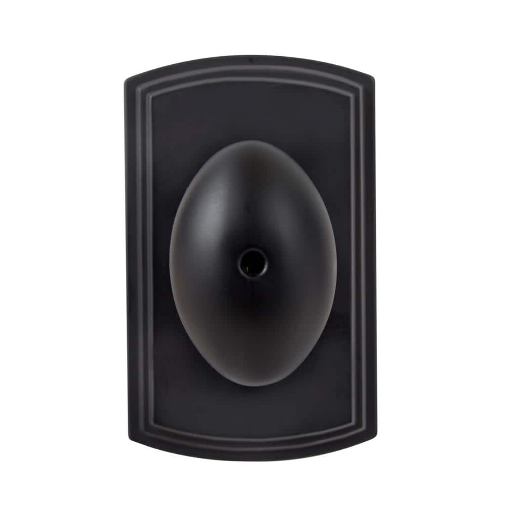 Italian Collection Canova Black Bed/Bath Door Knob