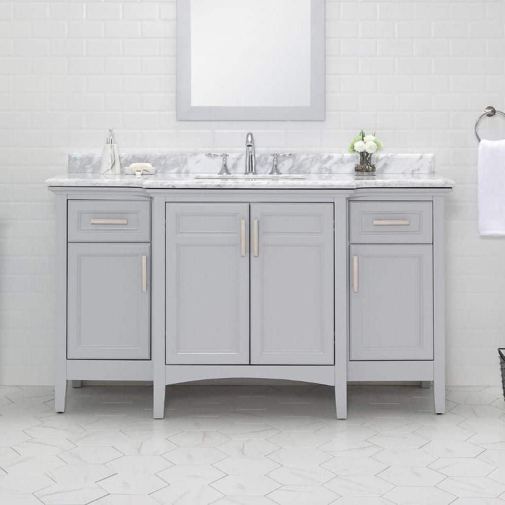 Reviews for Home Decorators Collection Sassy 60 in. Single Sink ...