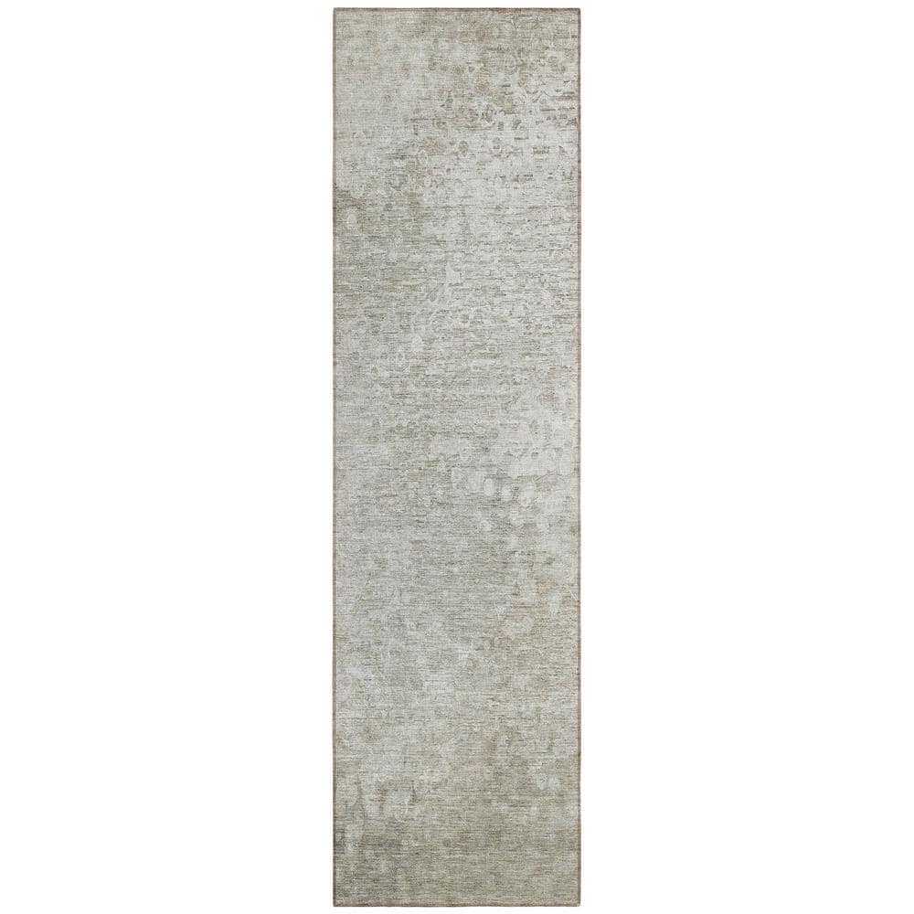 Addison Rugs Chantille ACN565 Beige 2 ft. 3 in. x 7 ft. 6 in. Machine ...