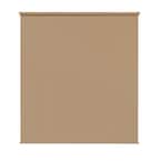 Hazelnut Cordless 85% UV Block Fade Resistant Fabric Exterior Roller Shade 72 in. W x 84 in. L