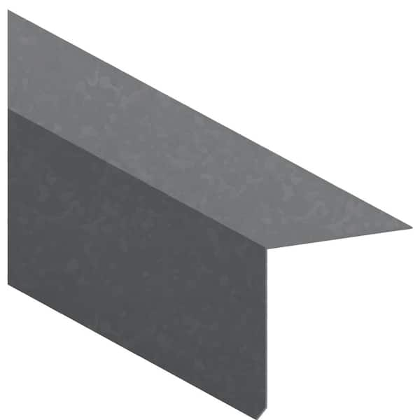 Gibraltar Building Products 2-3/4 in. x 3 in. x 10 ft. 26-Gauge Galvalume Drip Edge Flashing