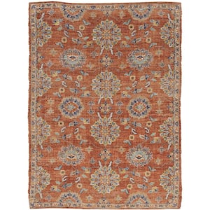 Morris Spice Chloe 8 ft. x 10 ft. Distressed Moroccan Area Rug