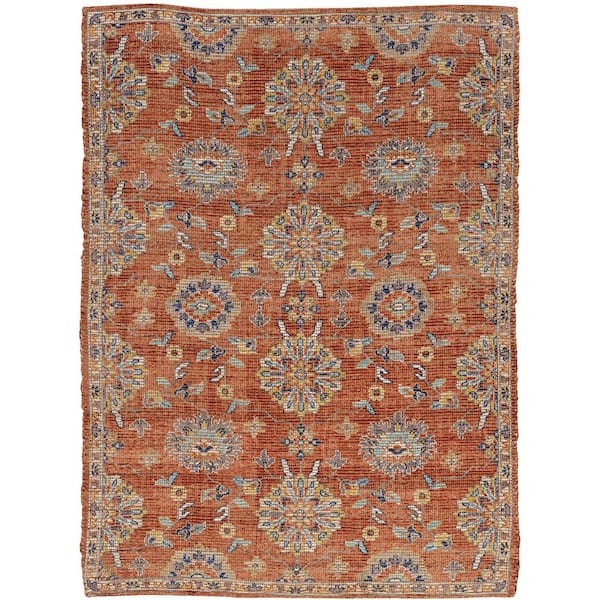 Kas Rugs Morris Spice Chloe 9 ft x 12 ft. Distressed Moroccan Area Rug