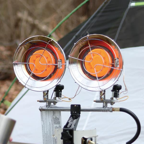 Tank Top 30,000 BTU Radiant Propane Outdoor Space Heater with Spark Ignition