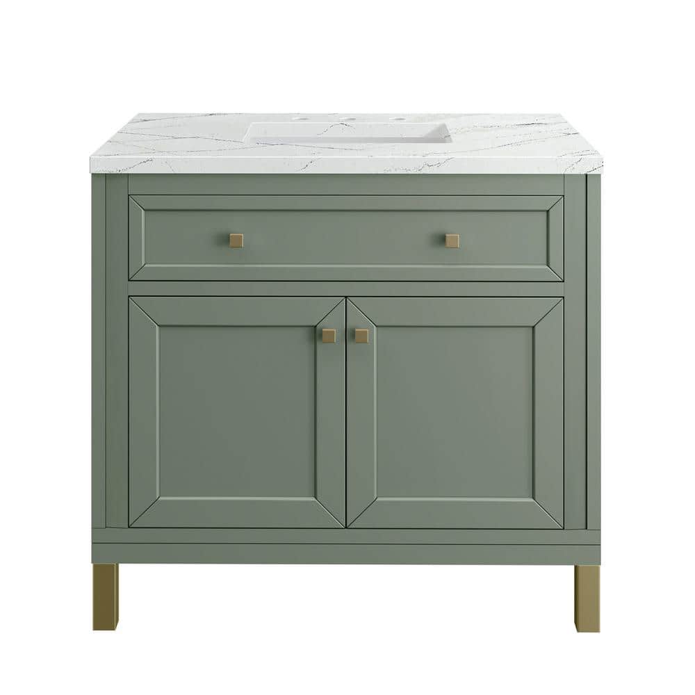James Martin Vanities Chicago 36.0 in. W x 23.5 in. D x 34 in. H