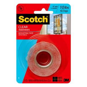 3m Scotch 2 In X 1 33 Yds Permanent Double Sided Extreme Mounting Tape 414 48wid Dcsf The Home Depot