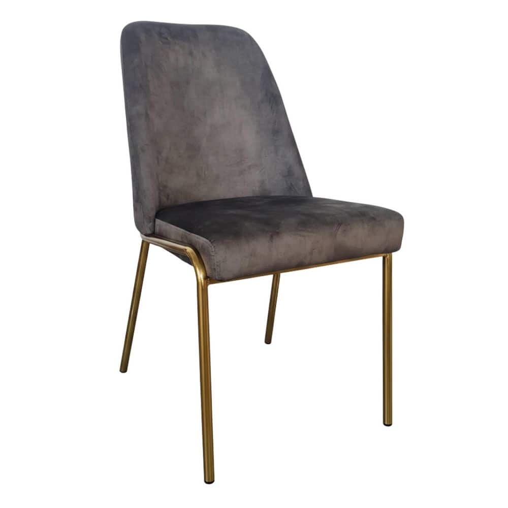 Lumen Modern Upholstered Kitchen Dining Chair with Gold Steel Legs for Dining Room and Kitchen in Seaweed Green Velvet price history on PriceWatchPro