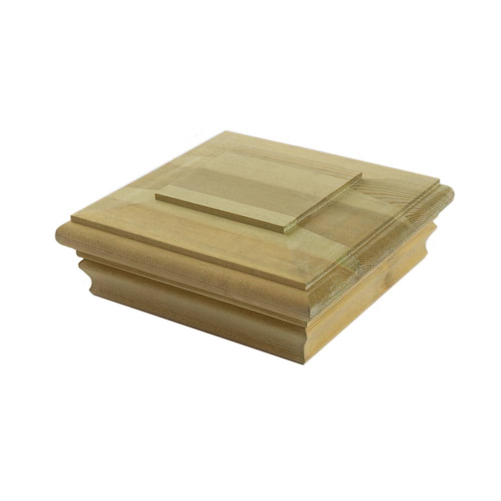 6 in. x 6 in. Newbury Classic Pressure Treated Post Cap