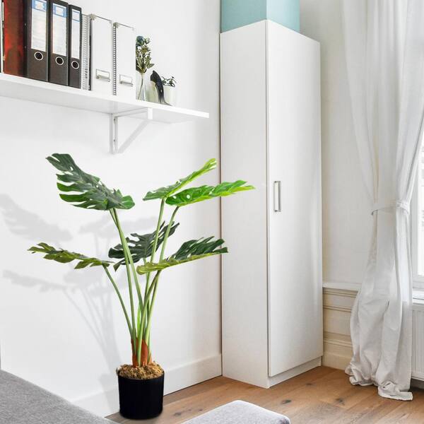 FOREVER LEAF 35 in. Artificial Monstera Plant (2-Pack) for Living Room  Decor FL02104-2 - The Home Depot