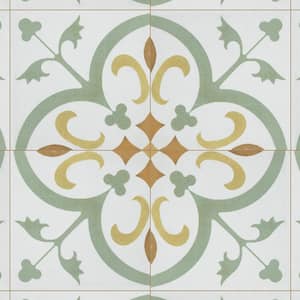 Revival Mini Memory 4 in. x 4 in. Ceramic Floor and Wall Take Home Tile Sample