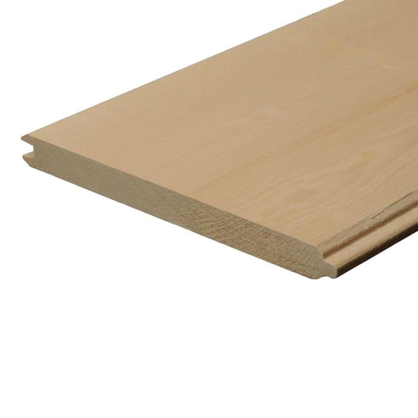 Unbranded 1 in. x 8 in. x 12 ft. Tongue and Groove Pine Board