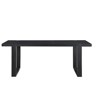 Yves Rubbed Charcoal 77" Counter Table