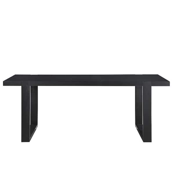 Steve Silver Yves Rubbed Charcoal 77 in.  Counter Table