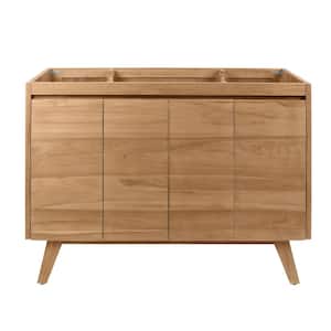 Coventry 48 in. Vanity Cabinet Only in Natural Teak
