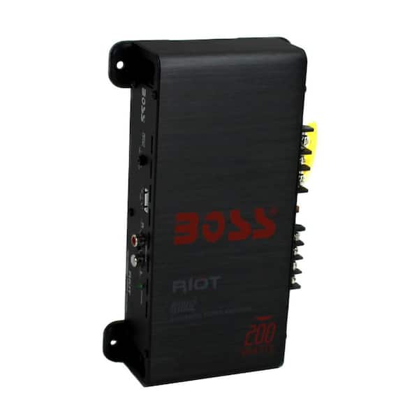 R1002 200-Watt 2-Channel RIOT Car Audio High Power Amplifier Amp 200-Watt