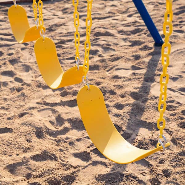 Lifetime Primary Colors Monkey Bar Adventure Swing Set 91022 - The