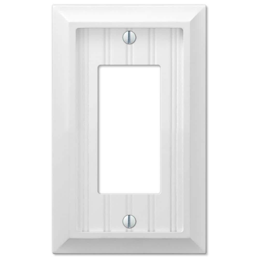 Cottage 1-Gang White Decorator/Rocker BMC Compound Wall Plate price history on PriceWatchPro