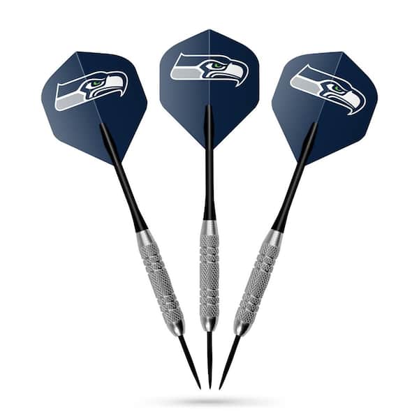 Seattle Seahawks 75 in. W x 5 in. L x 8.5 in. H 23G Dart Set and Case