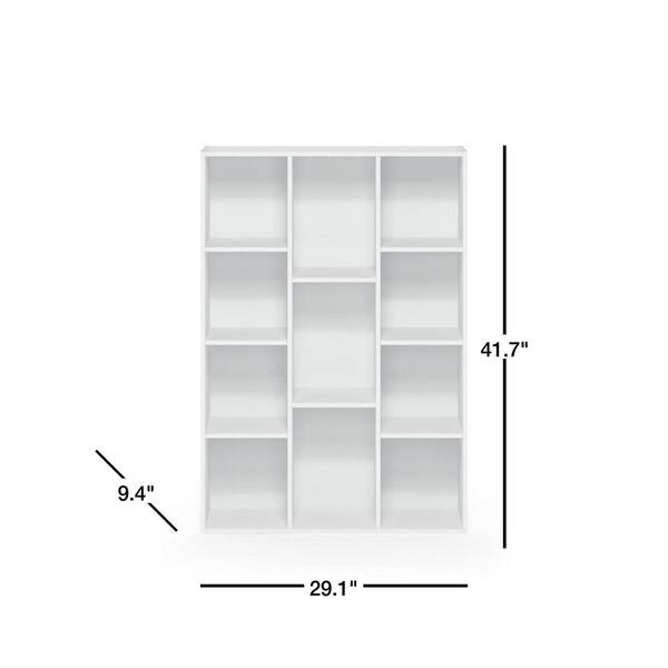 11 Cube Reversible Open Shelf Bookcase, 4 215 Cube Bookcase Dimensions
